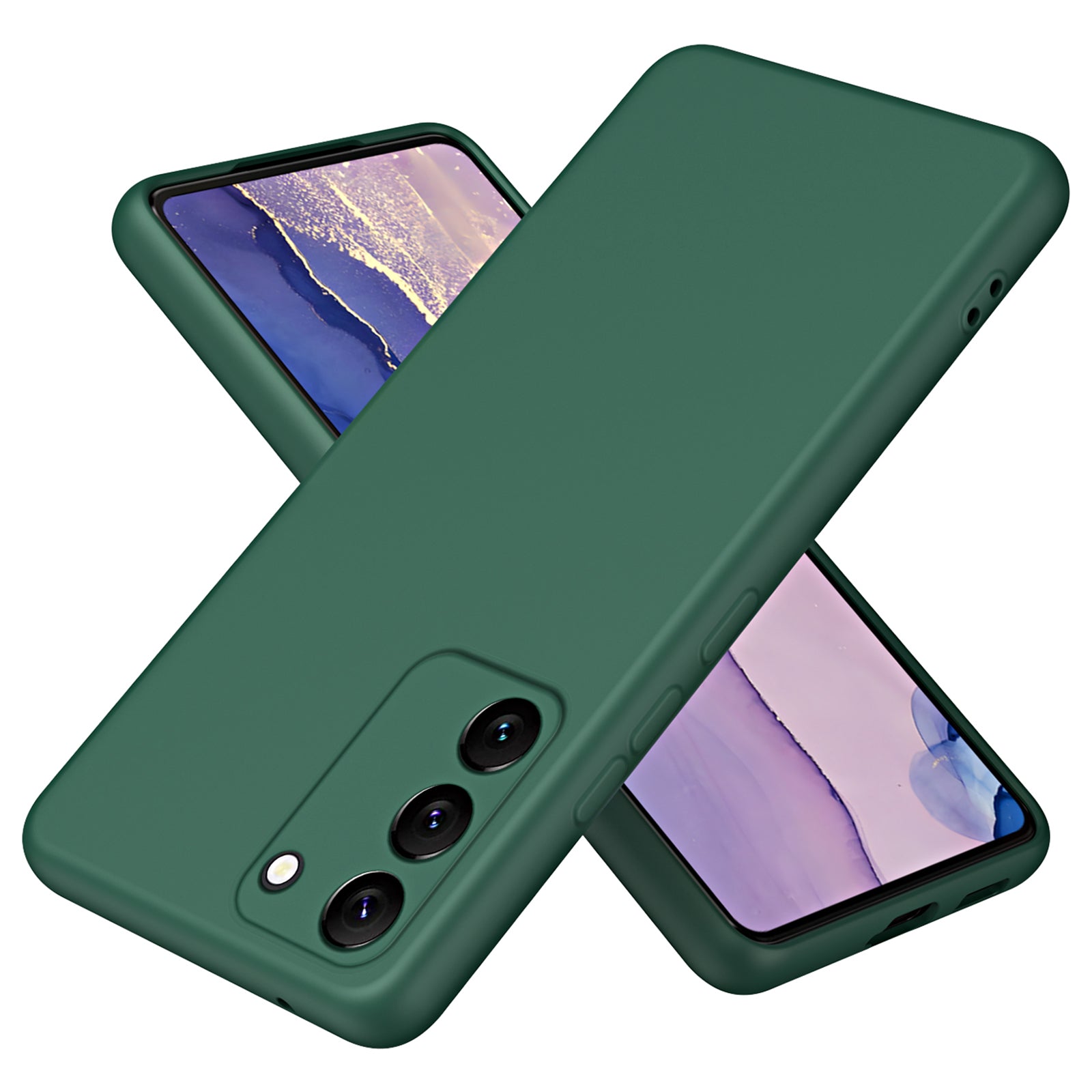 For Samsung Galaxy S23 Rubberized Soft TPU Protective Phone Cover Fiber Lining 2.2mm Thickness Anti-drop Anti-scratch Case For Samsung Galaxy S23 Rubberized Soft TPU Protective Phone Cover Fiber Lining 2.2mm Thickness Anti-drop Anti-scratch Case